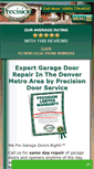 Mobile Screenshot of garagedoorsco.com